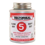 Rectorseal 25551 Pipe Thread Sealant 9.6 Fl Oz, Brush-top Can, No. 5, Yellow,. Fixed Price $21.75.