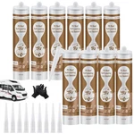 Dongxw Self-leveling Rv Roof 10-PACKS, Camper Sealants Flexibl.... Fixed Price $109.31.