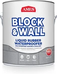 Ames Block & Wall Liquid Rubber Waterproofer Sealant 1 Gallon White Foundation. Fixed Price $74.99.