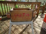 Bruton Brewing Wood Beer Bottle Box / Guth Cola Baltimore Md. Fixed Price $149.99.