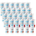 AG320 10.15 Oz. Transparent Clear 100% Silicone Sealant, Fast Cure, Semi Permane. Fixed Price $169.68.