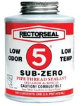 Rectorseal 622-27541 NO.5 1PT Sub-zero Pipe Thread White Compo. Fixed Price $48.54.