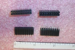 Qty (25) 18 Position Female Boardmount Sockets 2.54MM 929852-01-09-10 3M. Fixed Price $9.99.