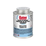 Oatey Rain-r-shine Pvc Cement 8 Oz Medium Blue Fast-set Glue For Wet Dry Plumbin. Fixed Price $18.10.
