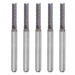 Uxcell End Mill Cnc Router Bits, 2.5MM 12MM 1/8" Shank Diamond. Fixed Price $24.53.