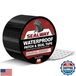 Sealway Black Rv Sealant Tape, 2" 50' Waterproof Repair Ex. Fixed Price $34.99.