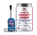 Clear-tite Contact Cement, 4 Oz. Can Laminate Flooring, Countertops, Tablet.... Fixed Price $19.57.