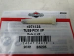 Genuine Briggs & Stratton 497413S Carburetor Fuel Gas Pick Up Tube Spiral Pin. Fixed Price $14.79.