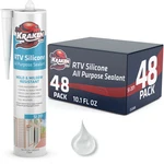 Kraken Bond Rtv Silicone All Purpose, 10.1OZ 48 Pack Clear. Fixed Price $209.99.