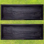 Betonex Big Diy Precast Concrete Molds 2 Pcs Wooden Pavers Cement .... Fixed Price $79.46.