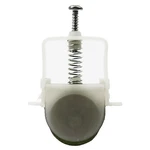 Roller Assembly With 1 Inch Steel Wheel For Sliding Screen Door. Fixed Price $14.94.