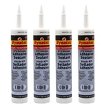 Dynatex Clear Silicone Sealant 10.1 Oz Caulk Tube Waterproof (4-PACK). Fixed Price $43.96.
