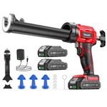 Electric Caulking Gun, Cordless With 2X 2000MAH Batteries, 9PCS .... Fixed Price $70.46.