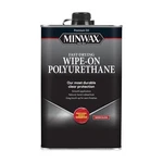 Minwax 40900000 Wipe-on Polyurethane, Oil Base, Clear, Gloss, Liquid, 1 Pt Can. Fixed Price $27.21.