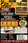 All Fix Pro Epoxy Putty Wood Rot Deck Window Door Concrete Damage Repair Usa. Fixed Price $44.99.