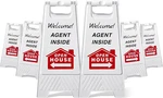 6 Pack Double Sided Open House Signs With Directional Arrows For Realtors. Fixed Price $88.99.