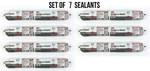 3M Ss 100 Smoke And Sound Sealant White 20 Oz Set Of 7. Fixed Price $38.50.