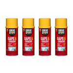 Great Stuff 12 Oz. Gaps And Cracks Insulating Spray Foam Sealant (4 Pack). Fixed Price $20.59.