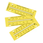 Crl Fractional & Metric Scale Set For MG1500 Glass Thickness Laser Tool. Fixed Price $103.72.