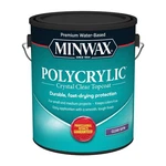 Gal Minwax 13333 Clear Polycrylic Water-based Protective Finish Satin. Fixed Price $102.31.