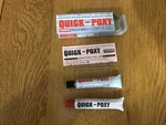 New Kyosho Quick-poxy Epoxy Resin For Styrofoam Balsa Plastics Nos 10G Set. Fixed Price $5.99.