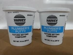 (lot Of 2) Wm Harvey 029035 8 Oz Gray Pipe Thread Compound,no 29035,. Fixed Price $19.95.