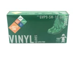 New Safety Zone GVP9-MD-1C-BL Vinyl Gloves Small Green 1000 Case Powder Free. Fixed Price $24.99.