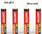 Loctite Pl 375 Construction Adhesive Heavy Duty 28 Oz Glue Set Of 4. Fixed Price $31.00.