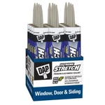 Dap Crackproof Elastomeric Sealant Extreme Stretch 10.1OZ Slate Gray Pack 12. Fixed Price $152.67.