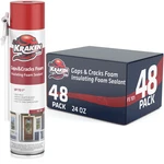 Kraken Bond Gaps & Cracks Filler Foam,insulating Sealant 24OZ 48 Pack -straw Use. Fixed Price $439.00.
