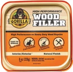 Gorilla 107084 All Purpose Wood Filler, 8-OZ. Tub Quantity. Fixed Price $17.00.