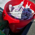 Acryl-r SM5430 Caulk 10.1 Oz White Industrial Non-skinning Roof Sealant. Fixed Price $10.00.