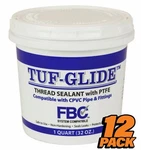Qty 12 Tuf Glide Thread Sealant W/ Ptfe 32OZ 950ML Fits La-co And Slic-tite. Fixed Price $194.99.