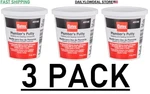 3 X Oatey Plumber's Putty Sealing Compound For Frames & Faucets 14 Oz Off-white. Fixed Price $9.80.