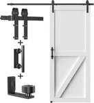 Sliding Barn Door Hardware Kit 6 Ft Heavy Duty Slide Track Rail 1 Handle. Fixed Price $69.99.