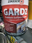 Zinsser Gardz Clear Matte Water-based Acrylic Problem Surface Sealer 1 Gal. Fixed Price $29.97.