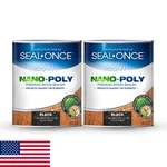 Seal-once Nano+poly Wood Sealer With Polyurethane Premium Waterproof (2 Gallon. Fixed Price $139.97.
