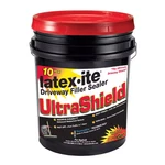 Driveway Asphalt Filler Fast Dry Sealer 4.75 Gal. Ultra Shield Rubberized Latex. Fixed Price $45.68.
