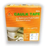 Tousea Caulk Tape White 1.5IN X 10.6FT Waterproof Anti-mildew Adhesive Roll. Fixed Price $11.00.