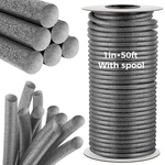 Foam Backer Rod 1 Inch X 50 Ft Gray Concrete Crack Filler Motimind Gaps Joints. Fixed Price $59.99.