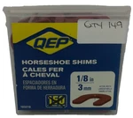 Qep 1/8" Horseshoe Tile Shims 10321Q 0103061103213 Pack Of 149. Fixed Price $14.99.