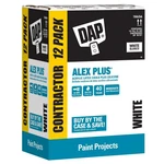Dap Alex Plus Acrylic Latex Caulk, White, 10.1 Oz, 12 Pack (7079818152). Fixed Price $58.75.
