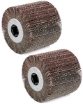 2 Pack Flap Sanding Wheels 4.5X4IN 60 Grit Aluminum Oxide Rust Paint Set. Fixed Price $49.99.
