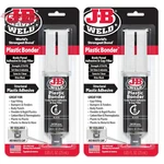 J-b Weld Plastic Bonder Black Syringe Pack (50139-2),. Fixed Price $22.01.