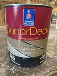 1 Gallon Sherwin Williams Super Deck & Dock Coating/ 3030 Desert Wood/solid. Fixed Price $39.99.