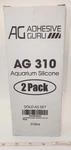 Adhesive Guru AG310 Aquarium Silicone 2 Pack 10.4 Fl Oz Tubes. Fixed Price $15.95.