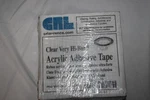 Crl Laurence Hi-bond Acrylic Glazing Tape 1/4 X .020 36FT Pro Lot Of. Fixed Price $34.99.