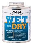 Christys 505229 Wet Dry Extremely Fast Set Blue Cement 16 Oz. For Pvc. Fixed Price $19.61.