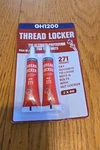 Thread Locker GH1200 Pack Of Permanent 271 Red. Fixed Price $7.00.