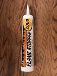 Flame Stopper 2000 Sealant Smoke Fire & Draft Wood Stove Chimney. Fixed Price $18.75.